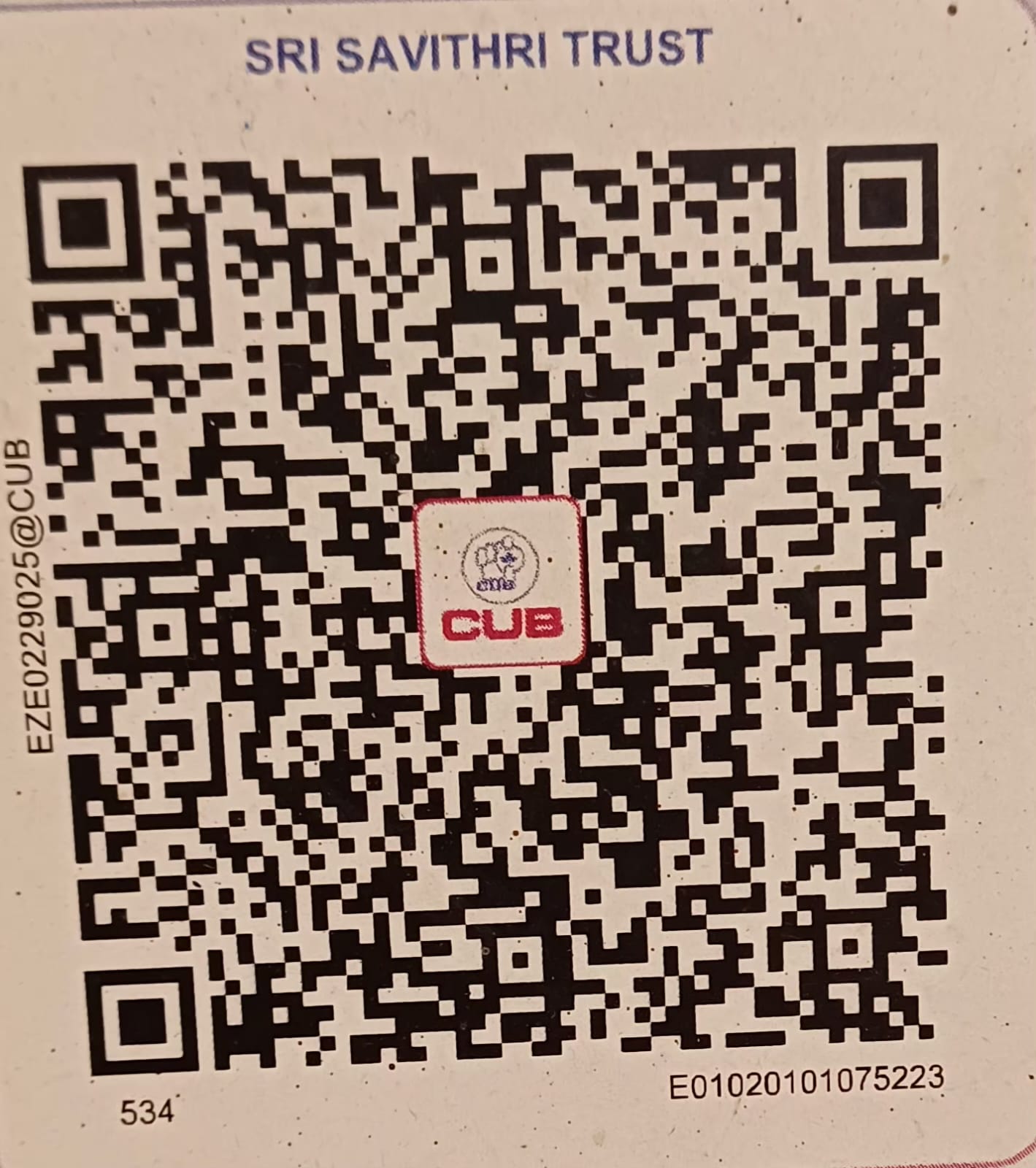 Payment QR Code
